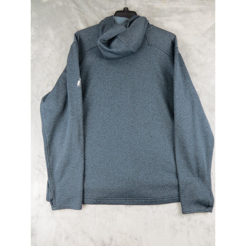Eddie Bauer Fleece Jacket XL Gray Yellow  First Accent Outdoor Performance - Picture 4 of 8